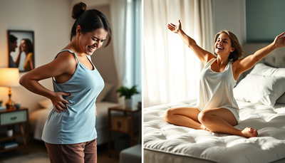 Goodbye Back Pain: How a Mattress Topper Can Transform Your Sleep