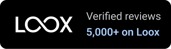 Loox verified reviews badge