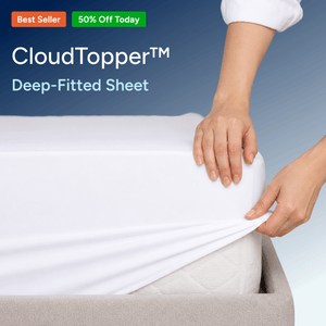 Deep Fitted Sheets for Any Mattress – Extra Deep Fit & Comfort - CloudTopper