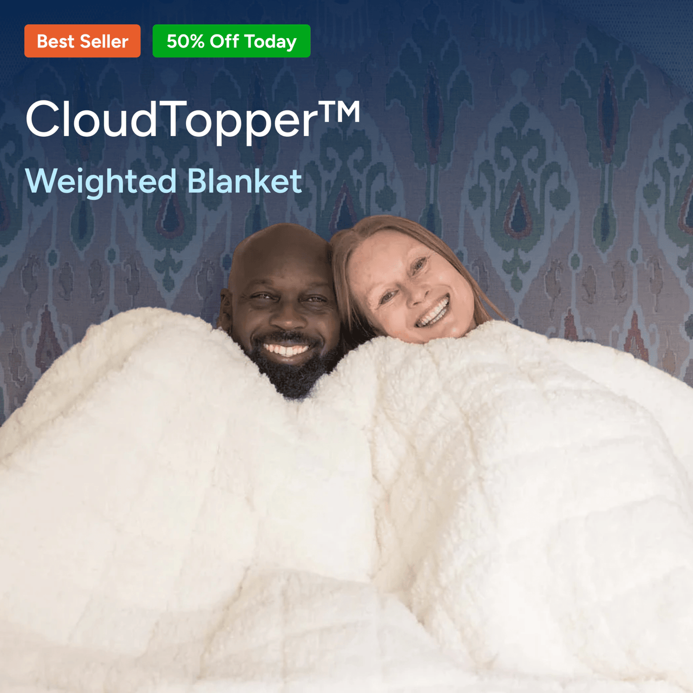 Premium CloudTopper™ Weighted Blanket