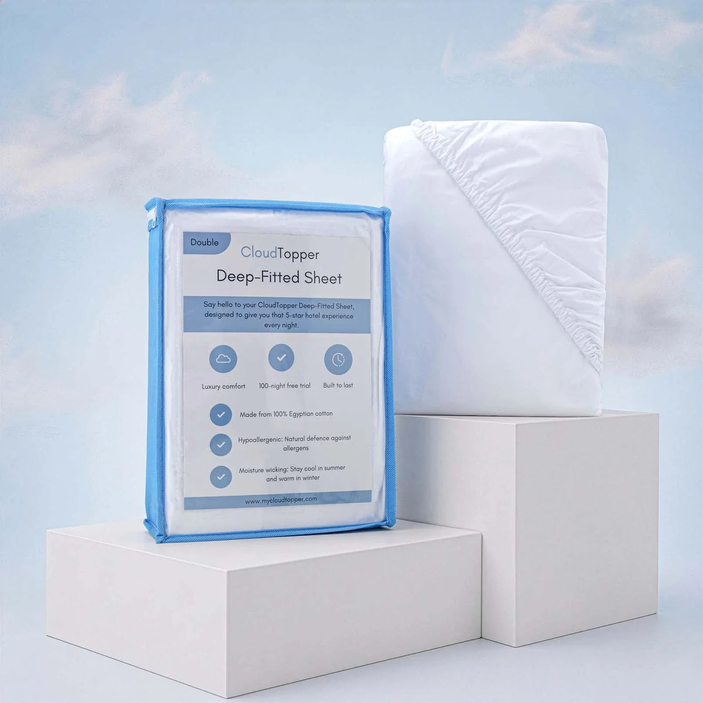 Deep Fitted Sheets for Any Mattress – Extra Deep Fit & Comfort ...