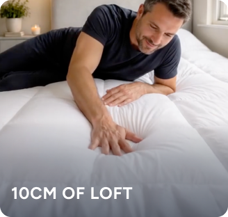 10cm of loft