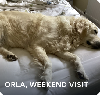 Orla, weekend visit